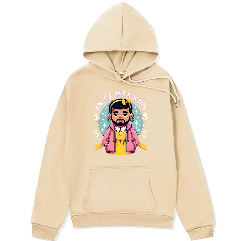 Rapper Funny Anita Max Wynn Cool Meme Print Hoodie Men Women's Fashion Tracksuit Sweatshirts Oversized Long Sleeve Hoodies Male