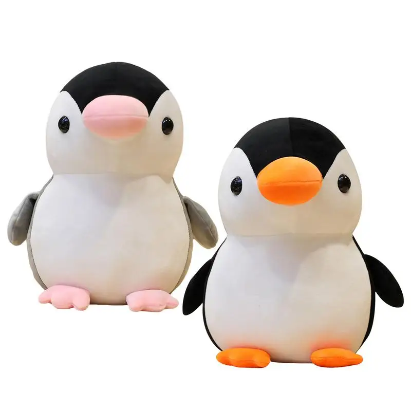 

Fluffy Penguin Plush Toy Cartoon Animal Hugging Plushies Pillows Doll Cute Small Cuddle Penguin Toy For Baby Kids Girls Birthday