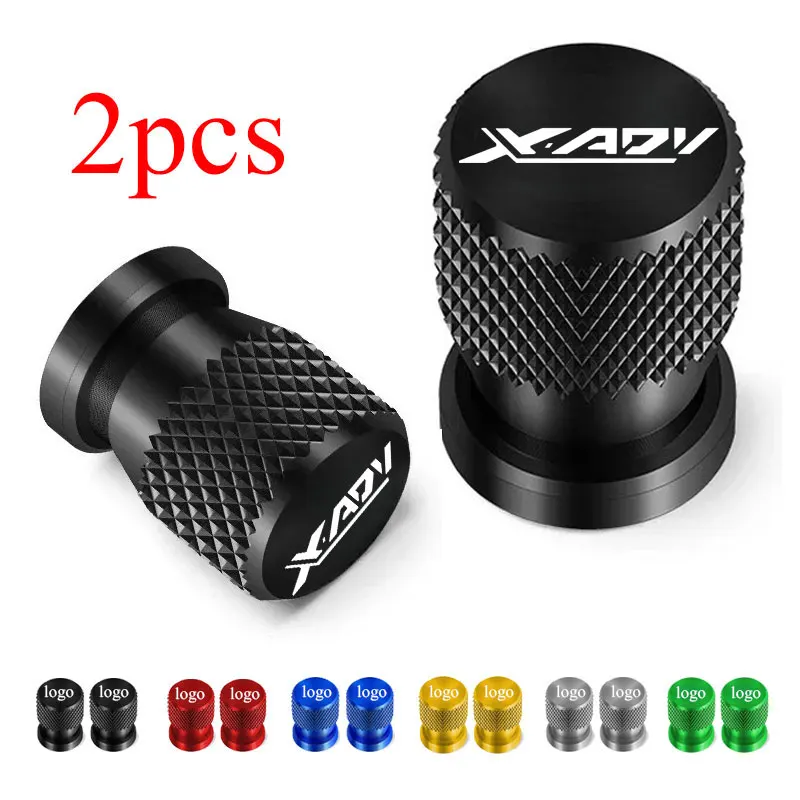 2pcs For HONDA X ADV X-ADV XADV Accessories Motorcycle CNC Aluminum Tire Valve Air Port Stem Cover Caps