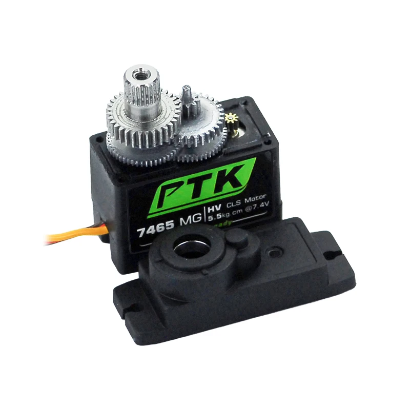 PTK 7465W MG 9g digital servo Metal gear waterproof HV 5kg fixed