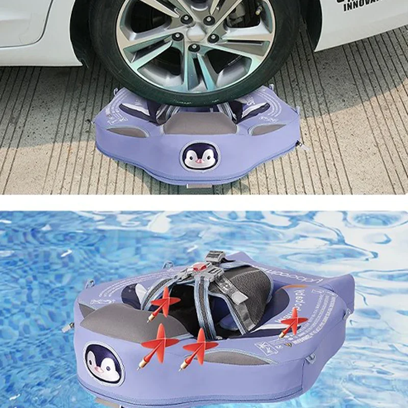 Mambobaby Baby Swimming Pool Floating Pool Mat Suitable For Babies Aged 3-24 Months Non Inflatable Swimming Buoy Baby Beach Toys