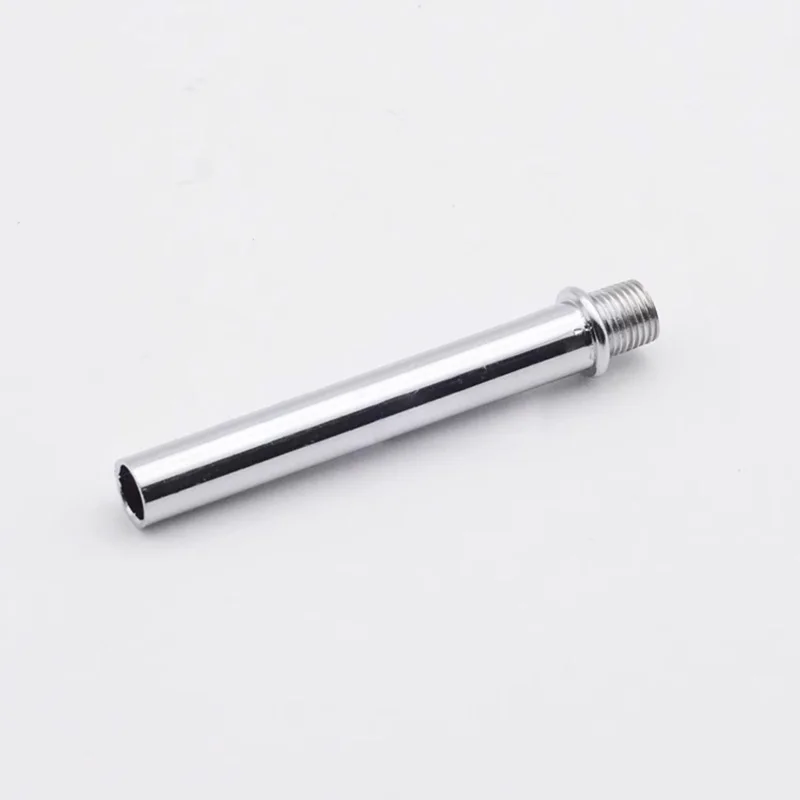 Chrome M10 Single-head Male Threaded Pipe Connector for G4 Lamp holder