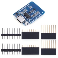 1-20PCS ESP8266 D1 Mini WIFI Development Board ESP-12F CH340G CH340 V2 Usb Wemos D1 Mini Nodemcu Lua Iot Board 3.3V Met Pins - Image 5