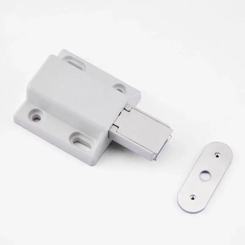 4PCS Invisibility Push To Open Magnetic Door Drawer Cabinet Catch Touch Latch Cupboard