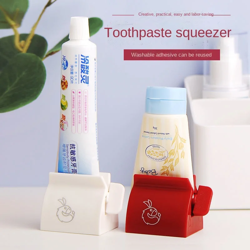 Manual Rolling Toothpaste Squeezer Kids Tooth Paste Dispenser Cosmetic
