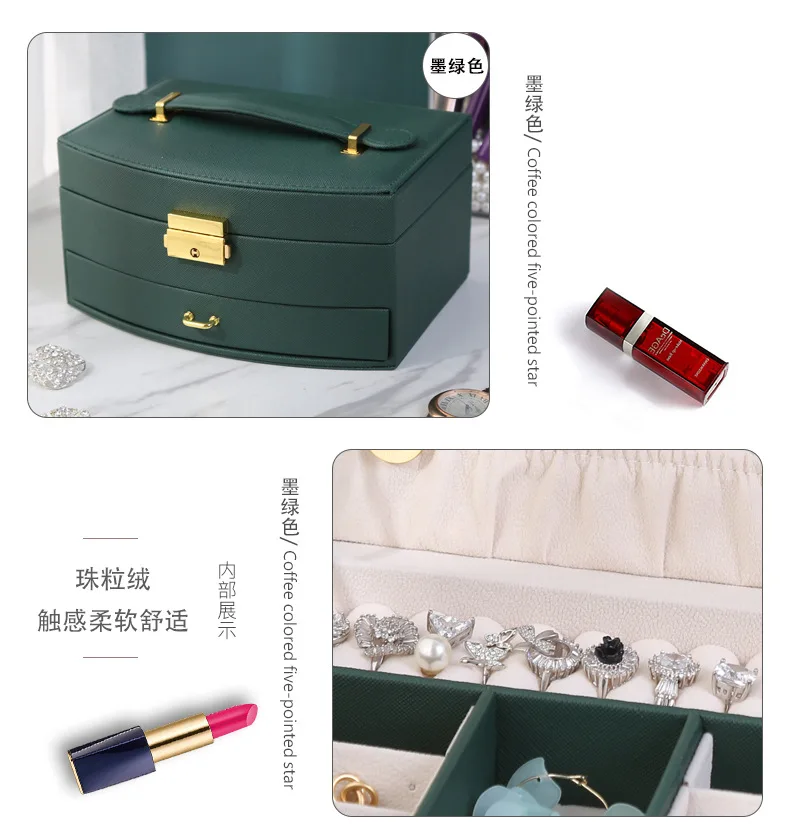 Mirosy Jewelry Box With Drawer Organizes Your Jewelry In Style Suitable For Earring Accessories And Gift Wrapping 12 Mirosy Jewelry Box With Drawer Organizes Your Jewelry In Style Suitable For Earring Accessories And Gift Wrapping