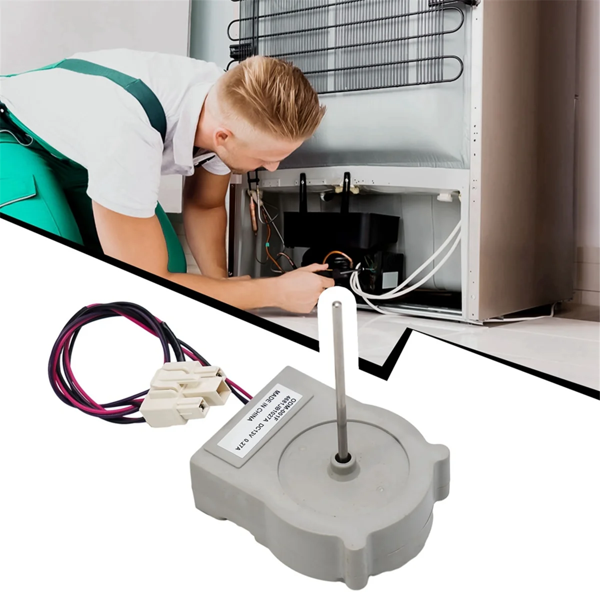 DC 13V Refrigerator Freezer Evaporator Fan Motor for Refrigerator 4681JB1027A B196ACF GC-A207NIS GR-B207NIS GC-B197WFS HOT