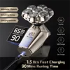 SEJOY 5IN1 Rotary Electric Shaver 7D Rechargeable Bald Head Beard Trimmer Razor 3