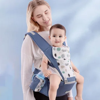 3-in-1 Ergonomic Baby Carrier with Hipseat – Front-Facing Baby Sling for 0–48 Months 1