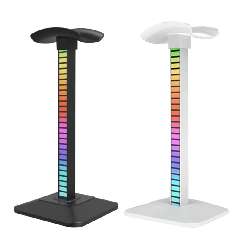 

Headphone Stand Holder Rack with USB TypeC Headphones Headset Stand RGB Light for Esports Game Headset Hanger