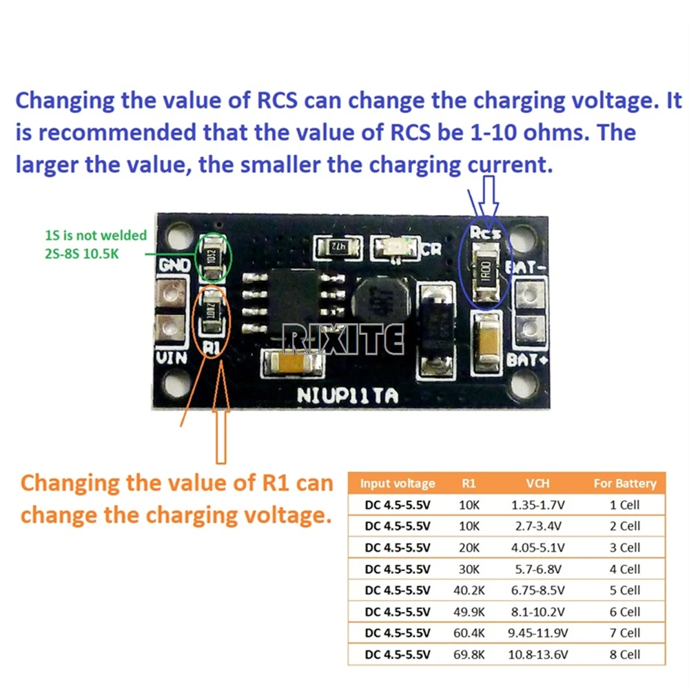 Lot de 10 BMS 1S-8S 15A-60A pour batterie lithium 18650, emballés individuellement dans des sachets antistatiques.