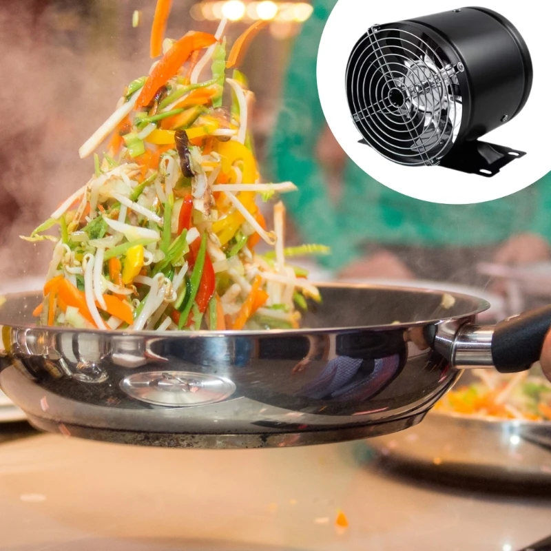 

6inch Pipe Kitchen Toilet Exhaust Fan Louver Exhaust Fan Air Ventilation Ceiling Booster Blower Metal Exhaust Fan New Dropship