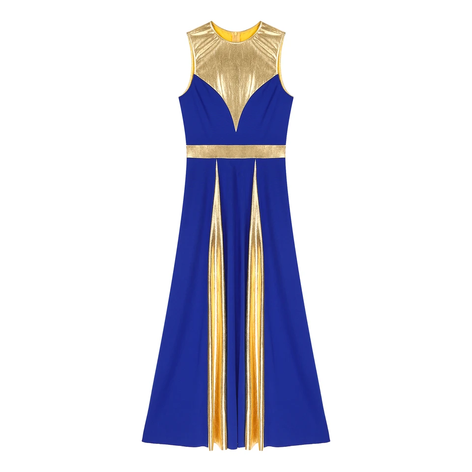 slim fit dress slacks Adult Unisex Solid Metallic Praise Dance Sash (14741) – Movement Connection main image 0
