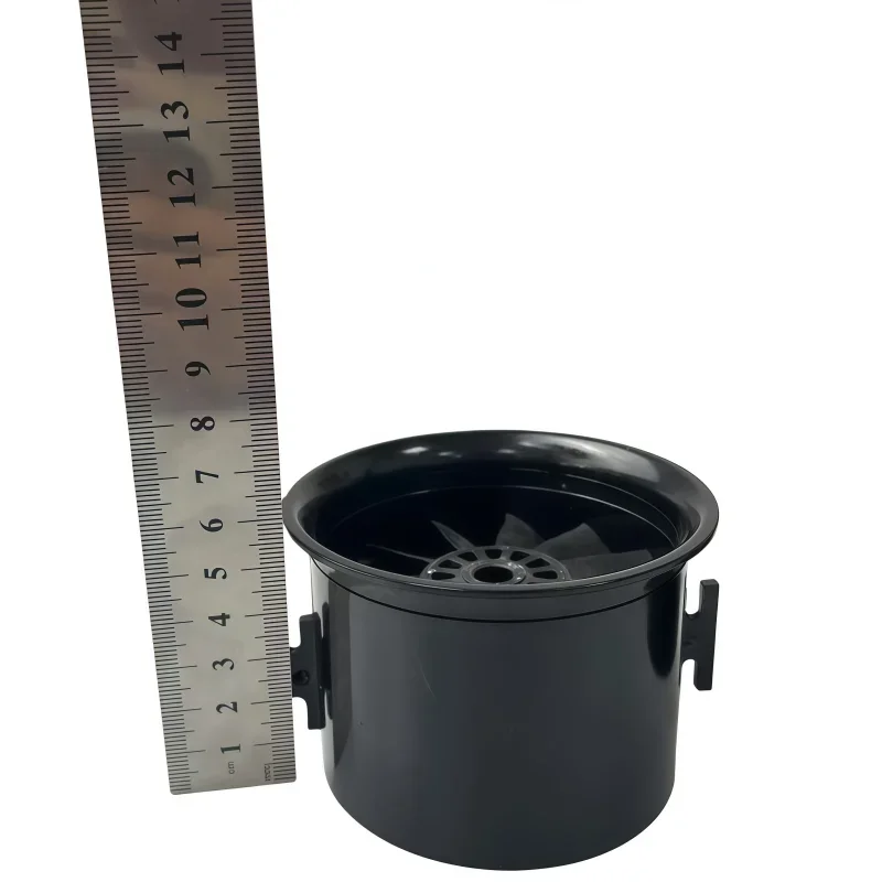 Vue rapprochée de l'hélice de conduit 64mm 70mm pour drone RC
