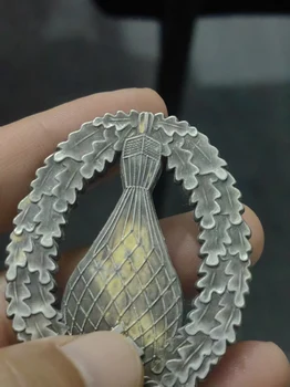 2025 Germany Copy Military War Eagle Cross Medal Brooch Pin Hat Badge Silver Medal Accessory Christmas Gifts