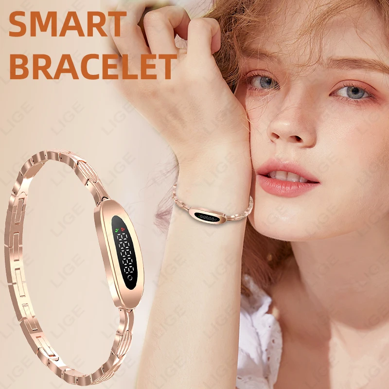 Bracelet intelligent 2026, ventes chaudes, bande de sport légère, suivi de la forme physique, suivi de la santé, rappel d'appels et de messages, montre intelligente de luxe pour femmes 1 Bracelet intelligent 2026, ventes chaudes, bande de sport légère, suivi de la forme physique, suivi de la santé, rappel d'appels et de messages, montre intelligente de luxe pour femmes 1