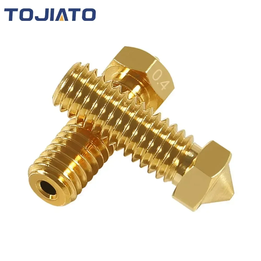 Set 8 Ugelli E3D V6 In Acciaio Temprato 0,4mm Per Stampante 3D - Compatibili Anycubic, Prusa I3 - Con Kit Di Pulizia