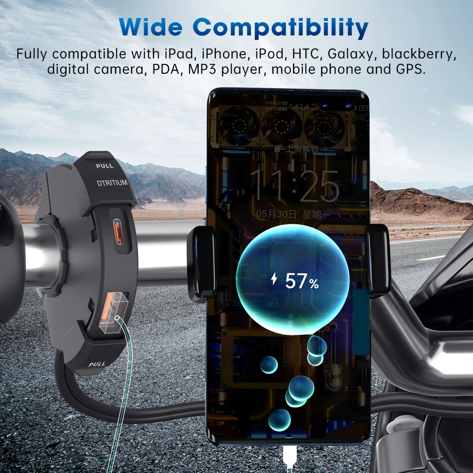 Wide device compatibility smartphones GPS tablets