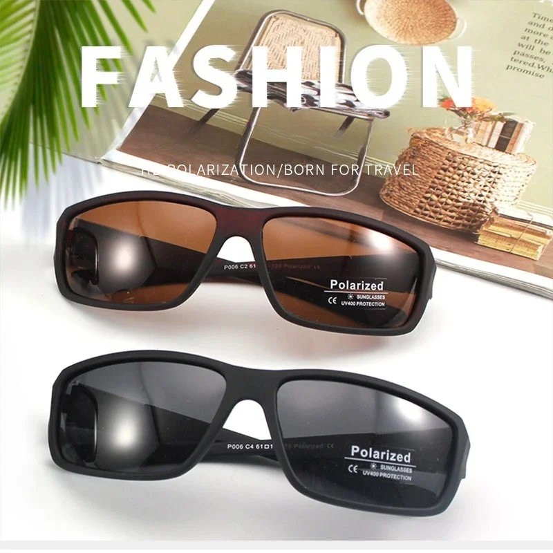 Tagion neue Luxusmarke polarisierte Sonnenbrille Männer fahren Angeln Sport Brillen UV400 männliche Sonnenbrille Lents de Sol Mujer
