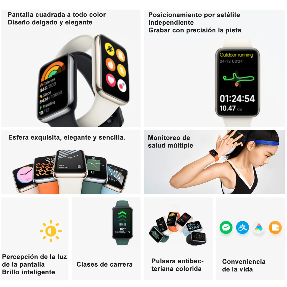 Xiaomi Mi Band Pro Smart Bracelet 326PPI inch AMOLED Screen