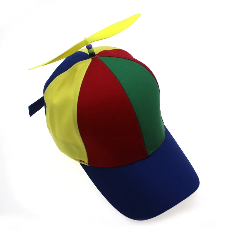 baby accessories Fashion Baseball Cap Bamboo Dragonfly Patchwork Baseball Cap Helicopter Propeller Snapback Parent-child Hat 3 Years -Adult baby accessories clipart Baby Accessories