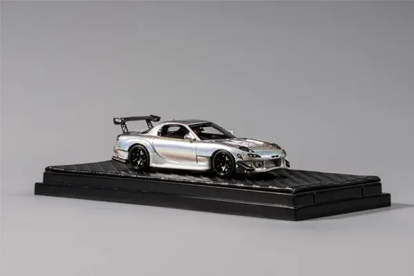 

YM модель 1:64 Mazda RX7, модель фантомного Хамелеона, ограниченная серия, металлическая статическая модель автомобиля из смолы, игрушка в подарок