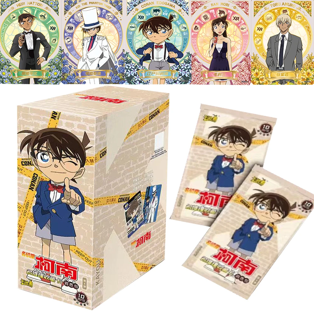 

KAYOU Genuine Detective Conan Card For Children Insight Pack Anime Character Collection Card Anime Lovers Hobbies Holiday Gifts