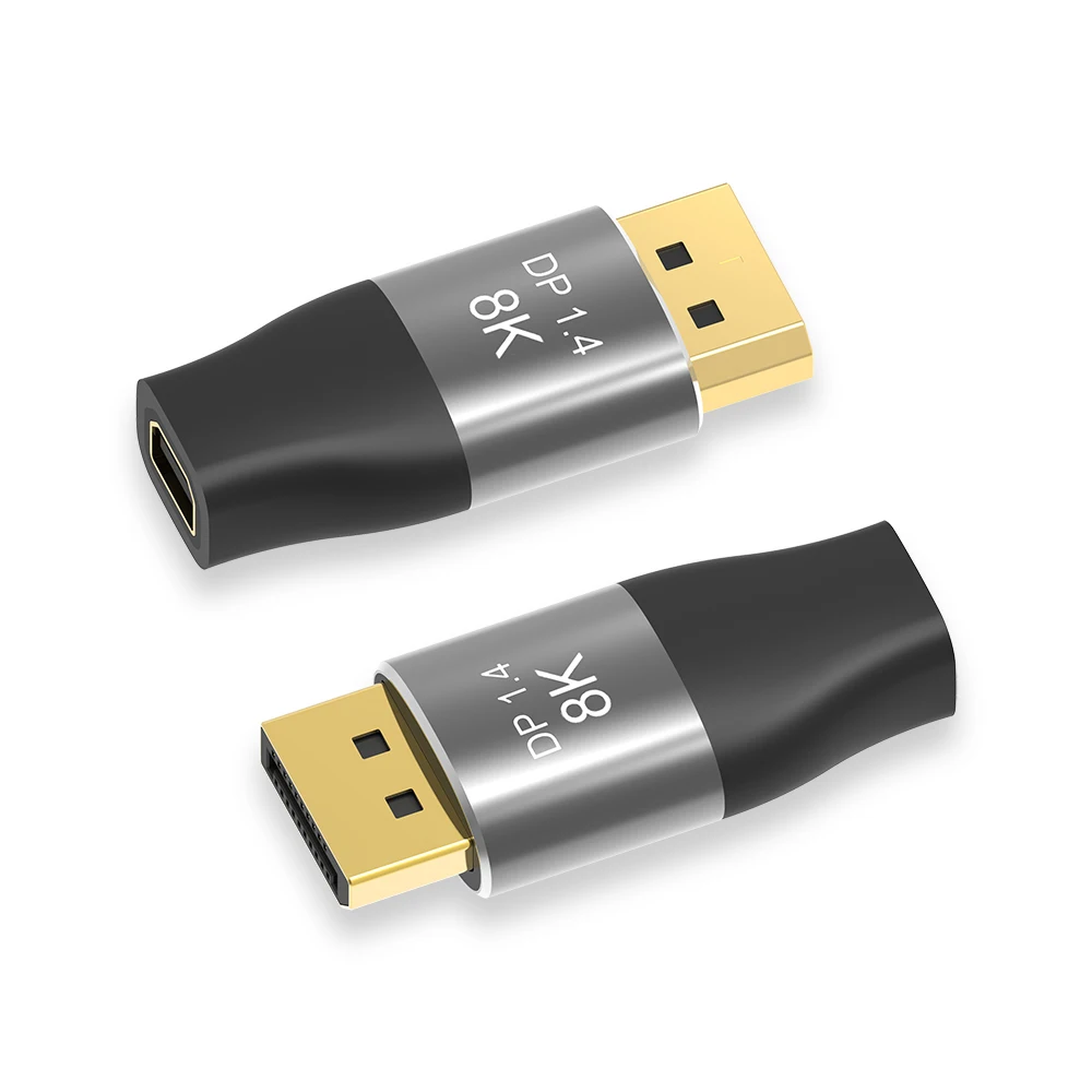 Bidirektionaler Mini-DP-Adapter, Koppler-Konverter, 8K bei 60 Hz, 4K bei 144 Hz, bidirektionaler DP-zu-Mini-DP-Extender für Mac-Kino-Display – Detail 7