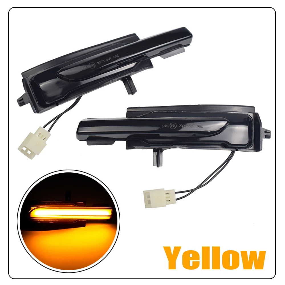 2X LED Sequential Dynamic Side Mirror Blinker Light Turn Signal Lamp For  Volvo XC60 2014 2015 2016 2017 OEM#31371878 31371879