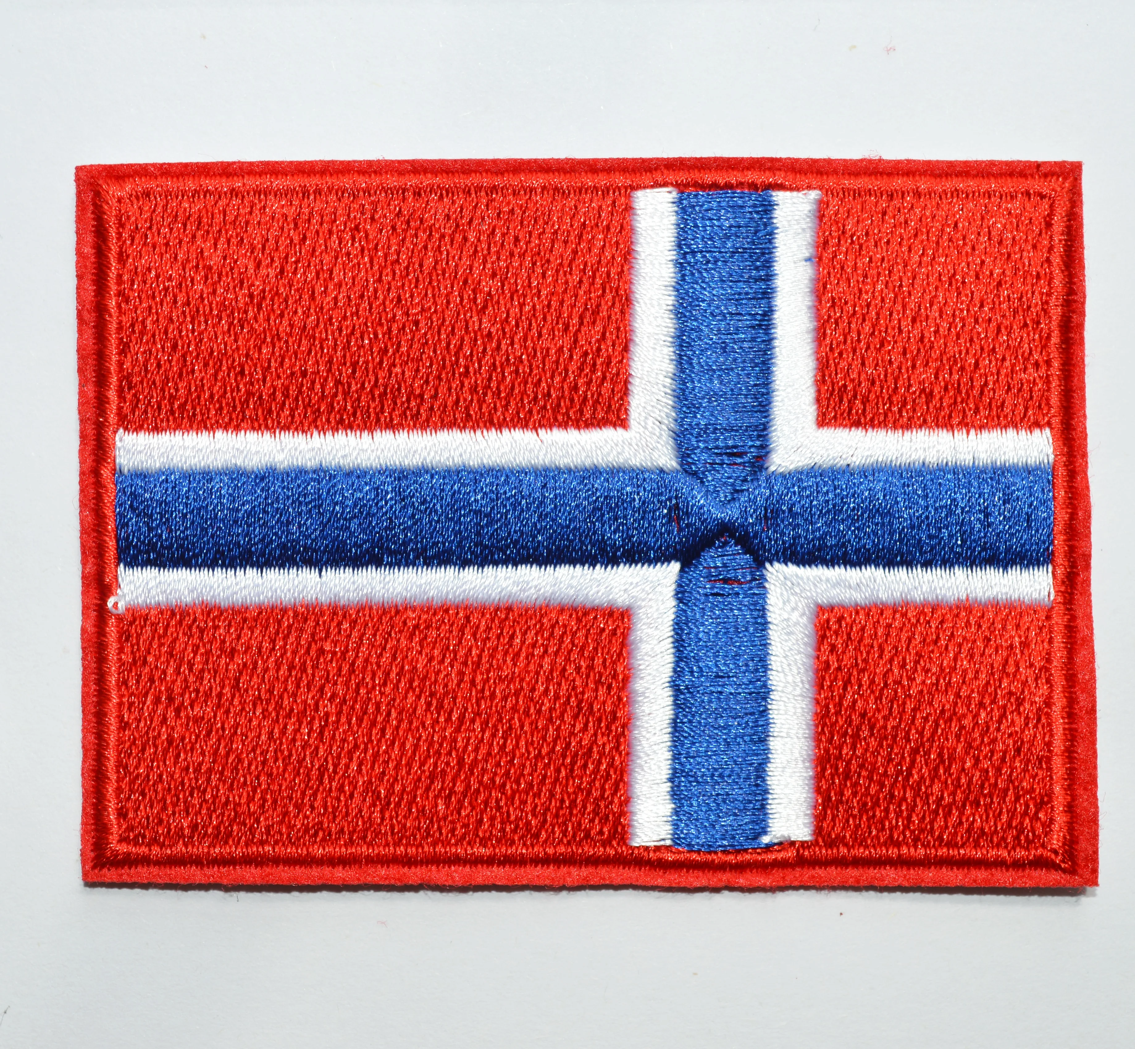 bandera de Noruega Parche de planchar 