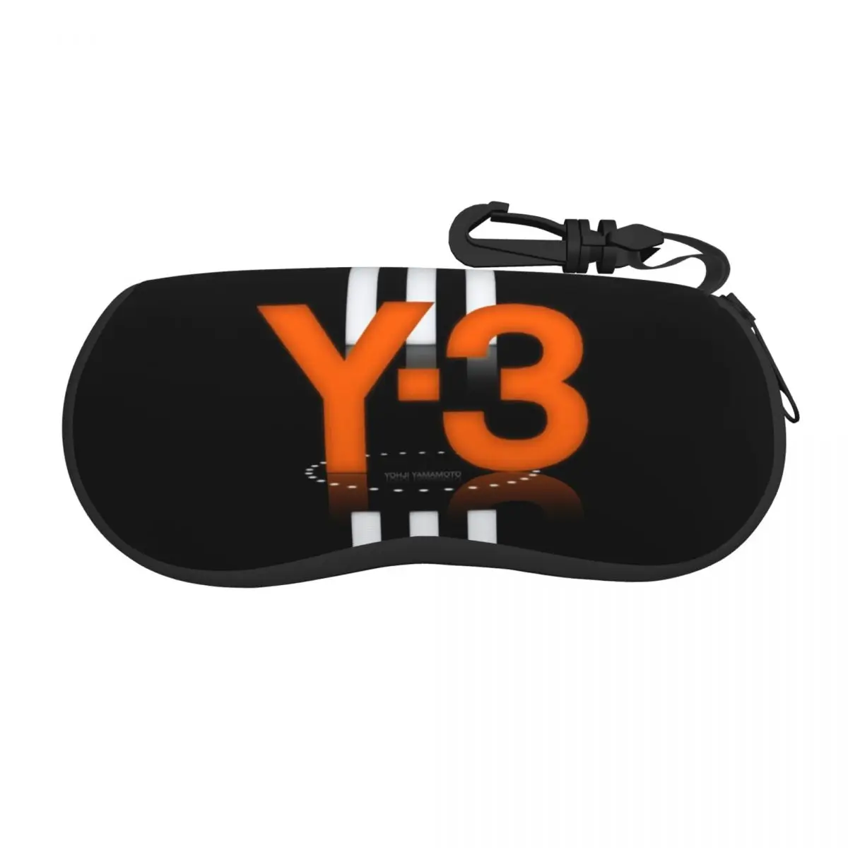 

Yohji Yamamoto Sunglasses Soft Case Neoprene Zipper Shell Eyeglass Case Custom Protective Box For Glasses