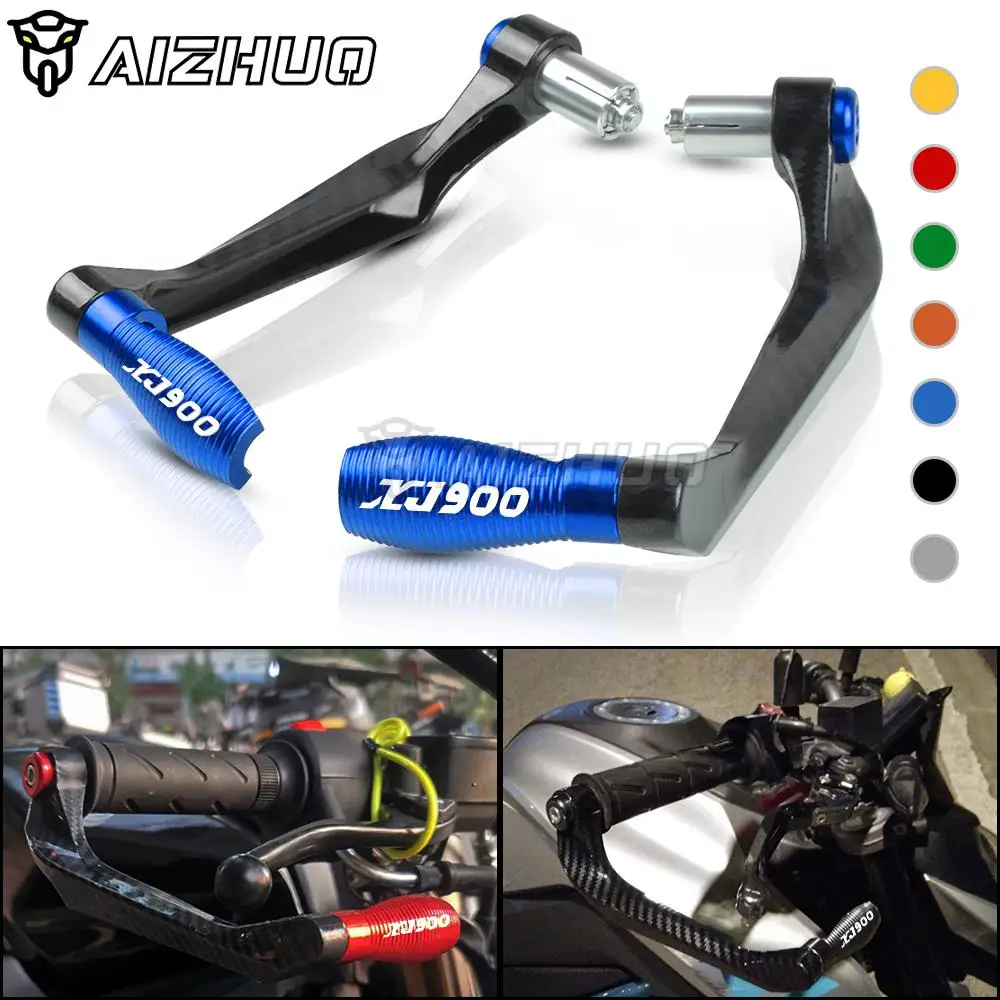 7/8" 22mm For YAMAHA XJ900R SECA Motorcycle Lever Guard Handlebar Grips Brake Clutch Levers