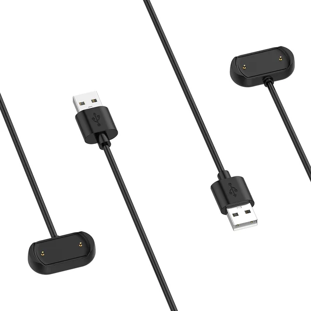 Paquete de 2 cargadores compatibles con Amazfit GTR Mini/GTS 2 Mini/GTS  2/Bip 3/Bip U Pro, cable de carga USB de 3.3 pies para Amazfit GTS 4 Mini