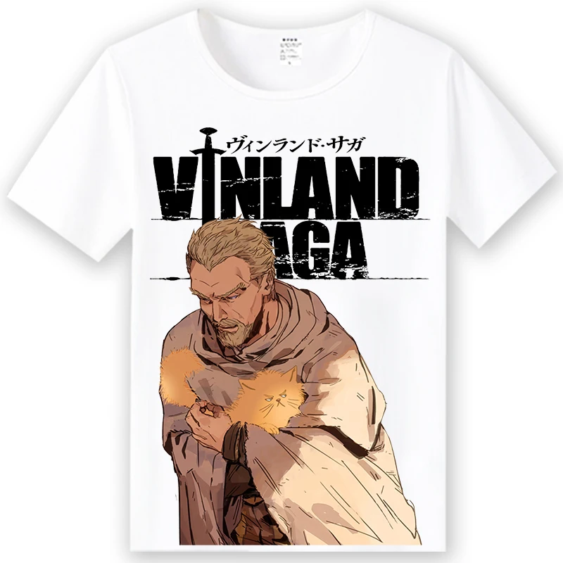 Askeladd Vinland T Shirt 100% Cotton Askeladd Saga Anime Manga Vikings  Prince Canute Canute Vinland Creative Trending Vintage - T-shirts -  AliExpress