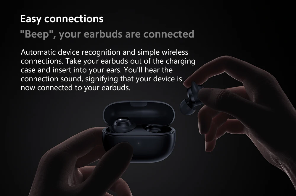 Global Version Xiaomi Redmi Buds 3 Lite TWS Bluetooth 5.2 Earphone Headset IP54 18 Hours Battery Life Mi Ture Wireless Earbuds