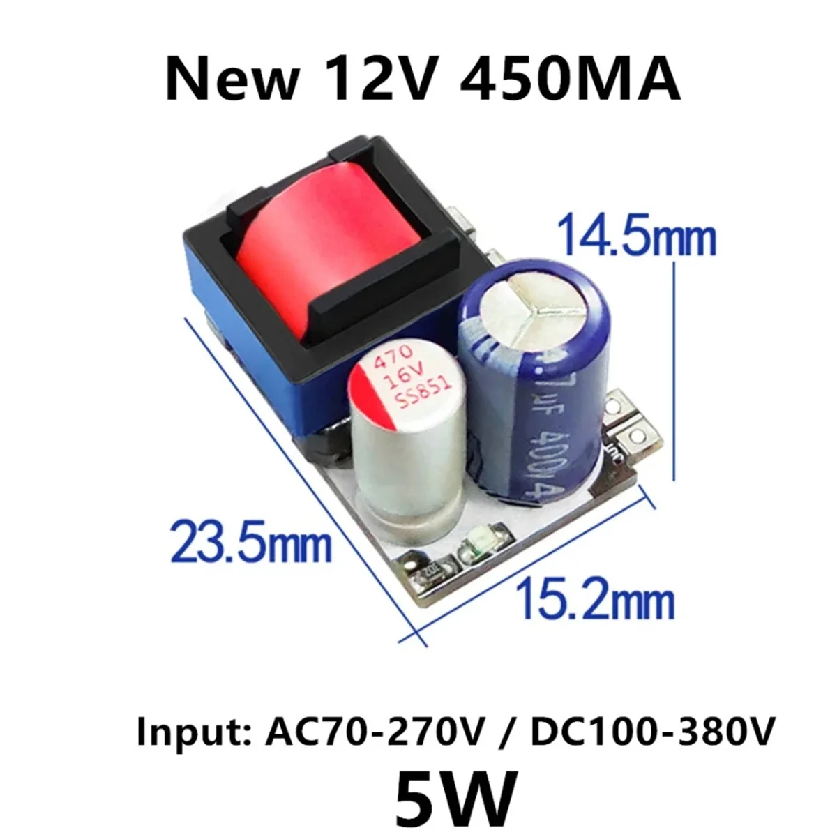 Power Supply Adapter AC-DC 5V 700mA 12V 450mA 9V 500mA 3.5W Precision Buck Converter AC 220V to 5V DC step down Transformer