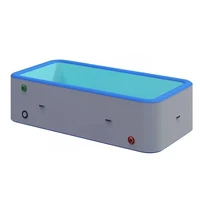 Piscine gonflable pliable DWF Drop Stitch de 940 litres pour extérieur, bain de glace, vente en gros 1