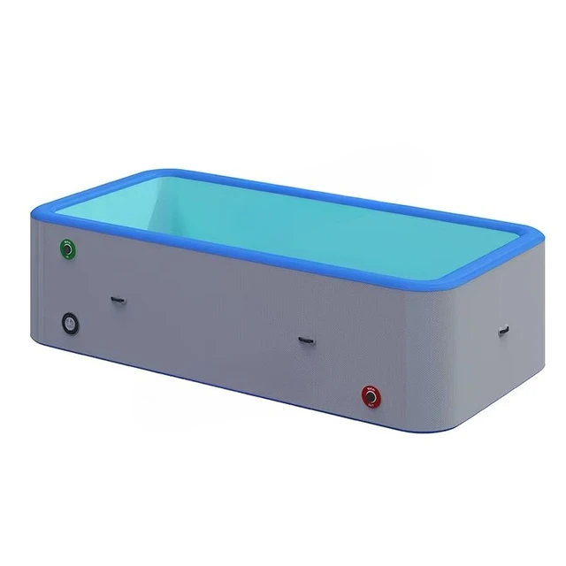 Piscine gonflable pliable DWF Drop Stitch de 940 litres pour extérieur, bain de glace, vente en gros 1