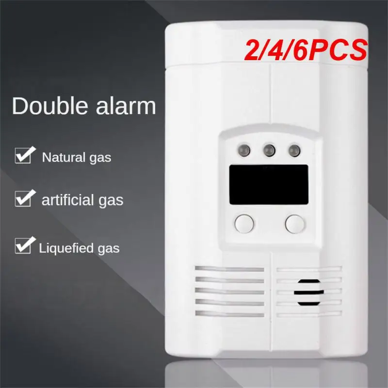 

2/4/6 шт. сигнал тревоги для газопровода: лампочка мигает в США. Супер Чувствительная сигнализация