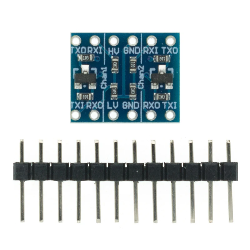2-Kanal/4-Kanal iic i2c Logik pegel wandler bidirektion ales Modul 5V bis 3,3 V Steck brett – Detail 1