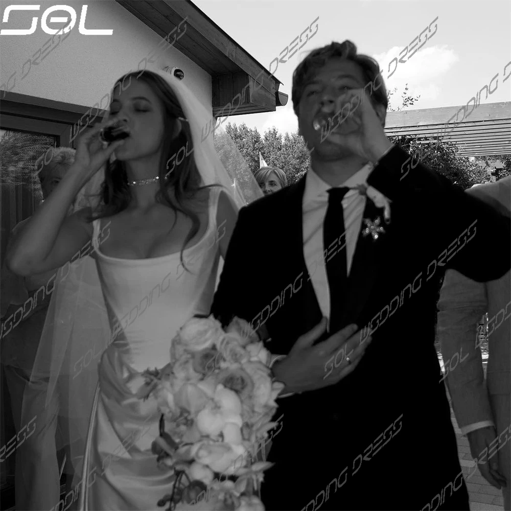 Рисунок 3 - Женское атласное свадебное платье