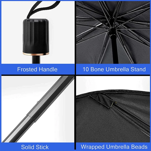 For Opel OPC OPCline Adam ASTRA Combo CORSA Grandland INSIGNIA MOKKA Meriva Car Windshield Sun Shade, UV Ray Reflector Umbrella 4