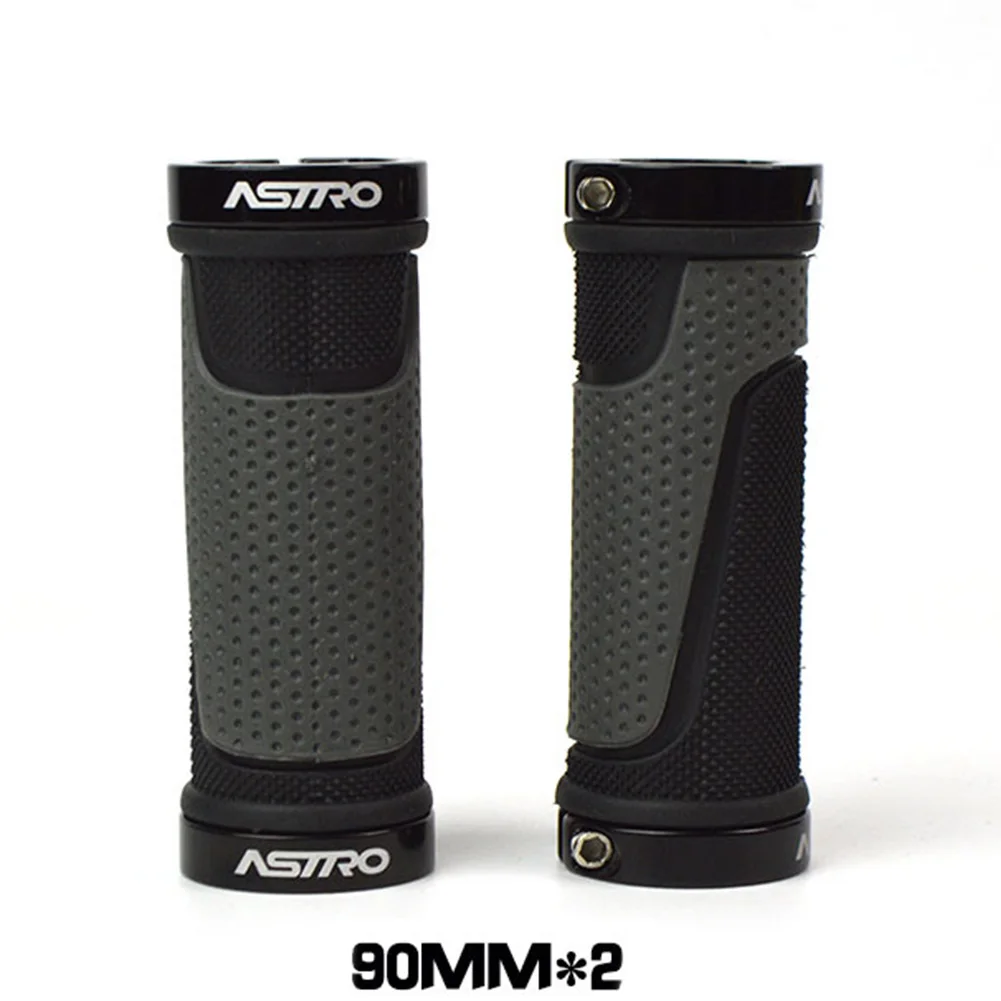 

1pair 90mm Bike Handlebar Grips Cover Bicycle Handle Bar Grip Comfortable CNC Surface Cycling Replacement Accessories