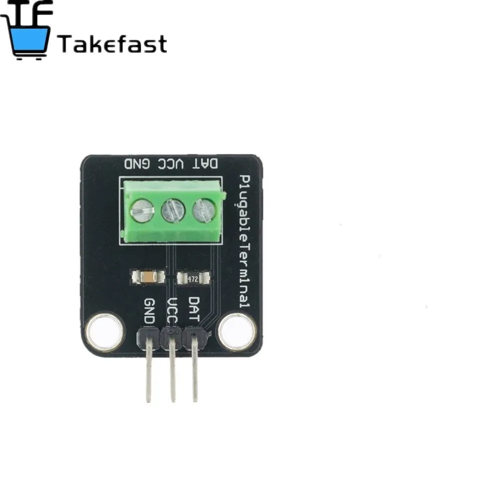 DS18B20 Temperature Sensor Module Kit Waterproof 100CM Digital Sensor ...