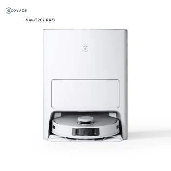 2023 ECOVACS T20S PRO 진공 청소기 로봇, 걸레질 집진기, 온수 청소, DLX53, 자동 물 리필