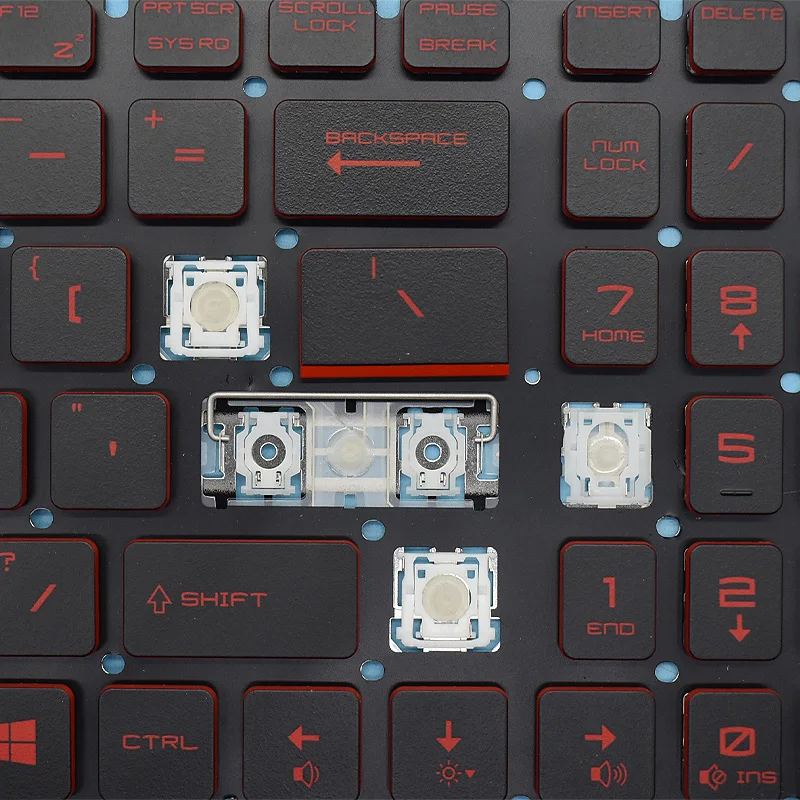 교체용 키캡 힌지, MSI GE62VR GP62 GT72 GS60 GP72 PE60 PE70 WS70 GS70 PX60 CX72 WS60 CR72 GL62M 7RD 키보드용