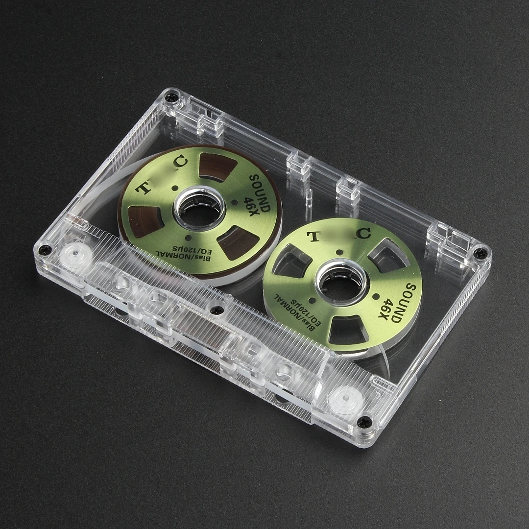 High Quality Aluminum Reel To Reel Cassette Blank Audio Cassette