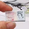 20 Bundle 400 Sheets 1/6 Miniature Dolls Money Mini Dollars Euro Korean Won Model Toy For Barbie Blyth Ob11 Dollhouse Accessorie 4