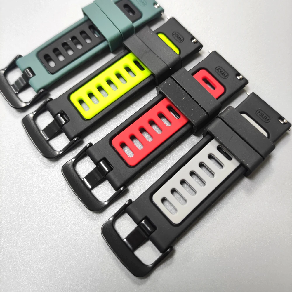 Premium Rubber Sports Watch Band – Versatile Replacement Strap