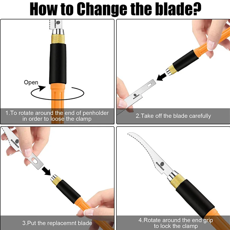 Model Craft Tools Mini Hand Saw Hobby DIY Saw Hacksaw Tool Kit With 3 Pieces Craft Blades For Hand Cutting 5